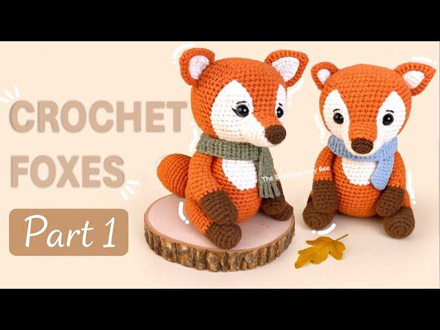 Crochet Fox- FULL Tutorial 1/2