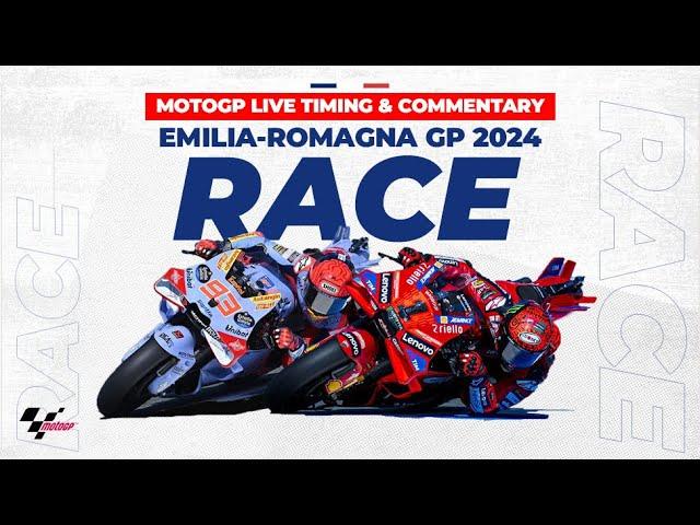 LIVE Data MotoGP Race Emilia-Romagna GP 2024