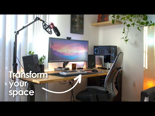 4 Amazing Home Office and Desk Upgrades (For Small Spaces!)