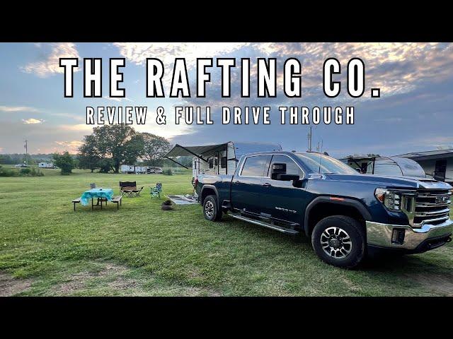 The Rafting Co Campground Review & Drive Through Tour - Steelville Missouri Camping