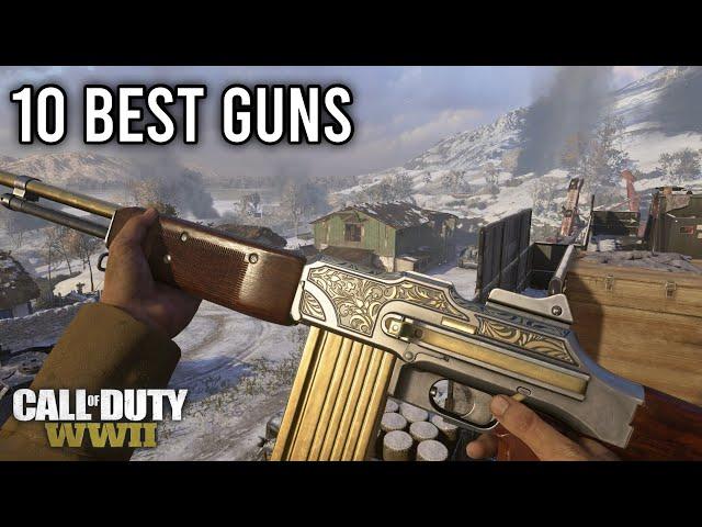 Best Guns in Call of Duty WW2 in 2024 (COD WW2)