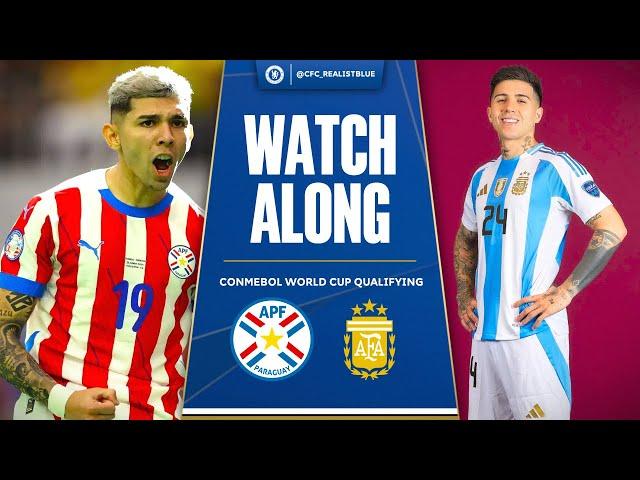 VENEZUELA 1-1 BRAZIL & PARAGUAY 2-1 ARGENTINA CONMEBOL WORLD CUP QUALIFYING || WATCH ALONG