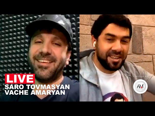 Saro Tovmasyan & Vache Amaryan / Instagram Live