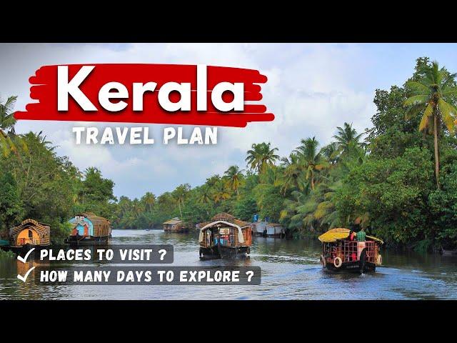 Kerala Tourist Places | Kerala Tour Plan In Hindi | Kerala Tour Plan For 10 Days #kerala