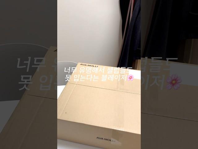29cm 리뷰 개수가 말해주는 블레이저 봄 자켓 찾는다면 당장 쇼핑 고️‍#아바몰리 #avamolli #블레이저 #블레이저추천 #출근룩 #outfitoftheday