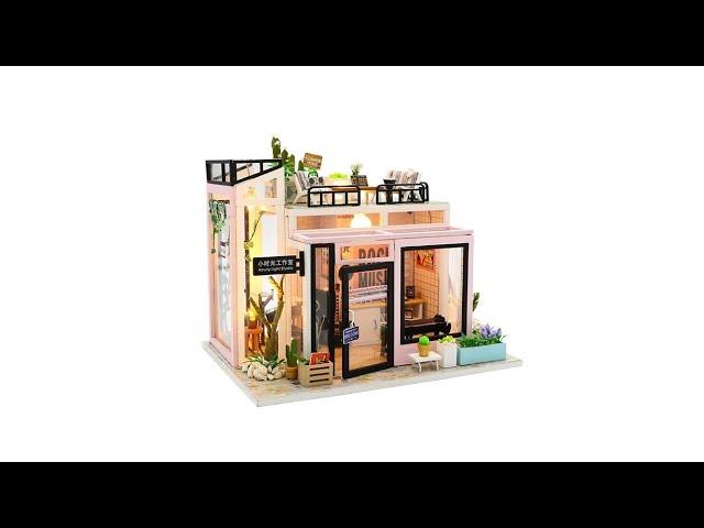 Houguang Studio DIY Creative Handmade Music Miniature Dollhouse