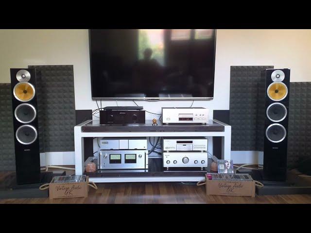 Bowers & Wilkins CM-9 - Pioneer A-07 - Teac VRDS-25x ( Part 3 )