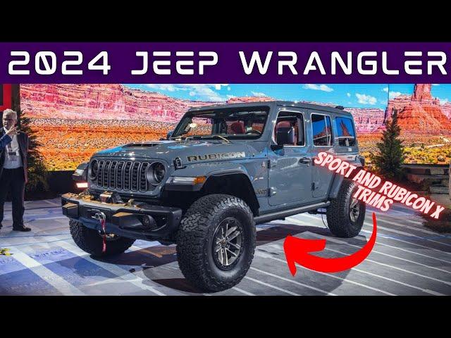 2024 Jeep Wrangler: A Refreshed Look with a Bold New Front Design