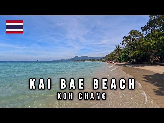 【4K】Kai Bae Beach, Most Beautiful Beach on Koh Chang Island Thailand 