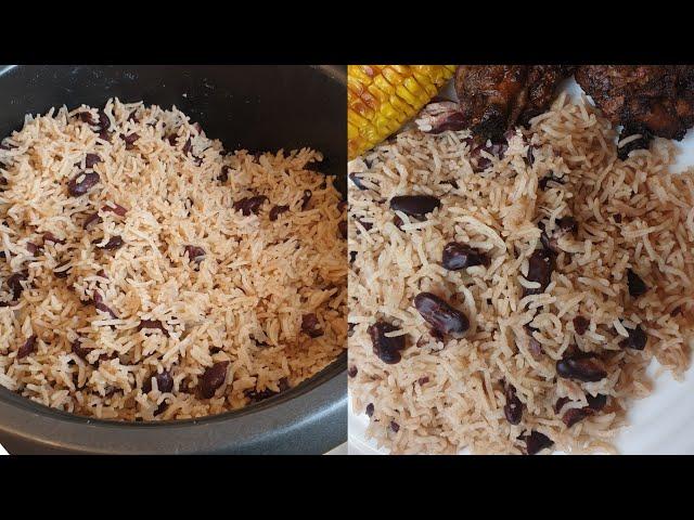 HOW TO MAKE RICE & PEAS| BEST FOR BEGINNERS