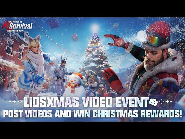 LIOS Christmas Event 2024. Win Rewards. Last Island of Survival.