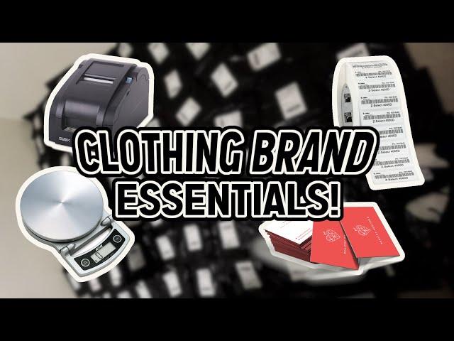 Supplies You Need For Your Clothing Brand