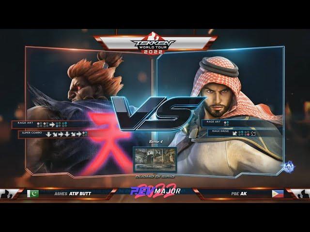 Atif Butt (Akuma) vs AK (Shaheen/Akuma) - 2022 TWT Masters - Rev Major 2022: Losers Round 1