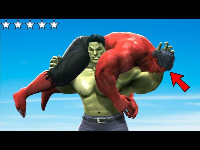 RED Hulk Vs BLUE Hulk AND Destroys LOS SANTOS In GTA 5 - Epic Battle