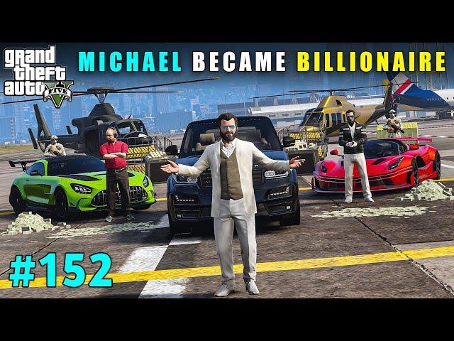Michael Became A Billionaire | Gta V Gameplay