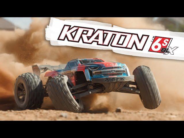 @ARRMARC KRATON 6S BLX RTR // NEXT-LEVEL STRENGTH AND SPEED [ARA8608V6]