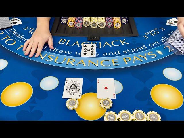 I INCREASED MY BLACKJACK BET EVERY TIME I LOST & WALKED AWAY WITH OVER $1,000,000 WIN!