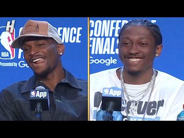 SGA & Jalen Williams Talk advancing to NBA Finals, FULL Postgame Interview