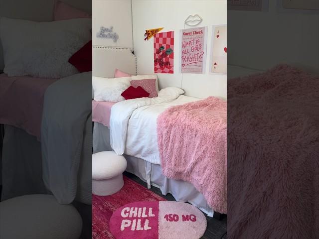 College Dorm Tour! 🪩🪴 #backtoschool #dormtour #college #university #dorm #roomtour #roomdecor