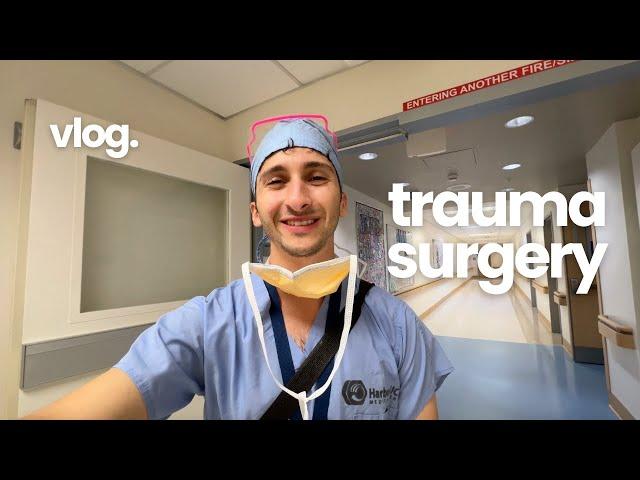 My First Medical School Rotation: 4 Weeks of Trauma Surgery