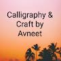 @CalligraphyandcraftbyAvneet16