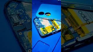 Front camera clean and bottom solution. #phonefix #phonerepair