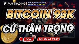 Phân tích Bitcoin hôm nay & Cập nhật thị trường Crypto ngày 09/01/2025