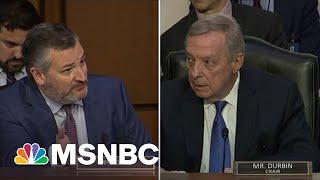 Watch: Durbin Clashes With Cruz Over Judge Jackson Questioning