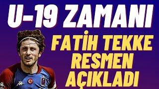 Fatih Tekke Kararlı ! #trabzonspor