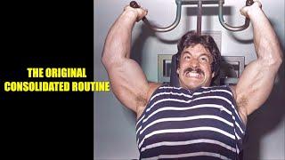 MIKE MENTZER'S ORIGINAL CONSOLIDATION ROUTINE #mikementzer  #gym  #motivation  #training
