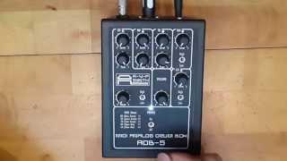 AVP Synth ADB-5 Analog Drum Box (Official demo)