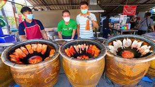 Tandoori Pork Belly!! THAI STREET FOOD - Insane Meat Tour in Chiang Mai, Thailand!