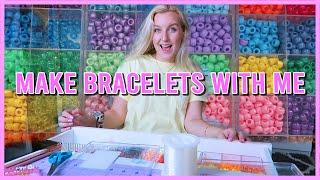 DIY VSCO BRACELETS (HOW TO MAKE BEADED BRACELETS) SUMMER 2021 || Kellyprepster