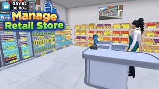 Manage Retail Store - Early Access Gameplay Walkthrough  (Android iOS) Nida Gamer