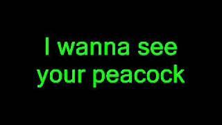 Peacock Katy Perry Lyrics