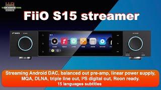 FiiO S15 Android streaming DAC