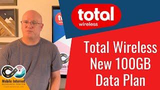 Total Wireless New 100GB for $45/mo Verizon Data Only Plan - See Updated Warning!