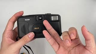 How to use Kodak MAX KB10/ KB5 Film camera Beginners Guide 35mm Review/ Tutorial