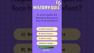 General Knowledge Quiz Hard History | QuizWhiz