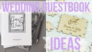 TOP 5 Original Wedding GUESTBOOKS!