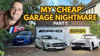 TRYING TO REBUILD MY CHEAP GARAGE ON A BUDGET