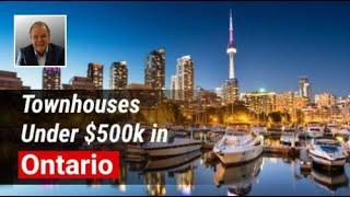 real estate, whenever and wherever | Townhouses Under $500k in Ontario