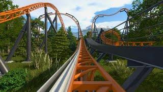 Mack Xtreme spinning coaster with an inverted launch - No Limits 2 Pro