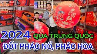 Tết 2024 - Qua Trung Quốc đốt đủ loại Pháo nổ, Pháo bánh, Pháo hoa tìm về tuổi thơ - KST Vlog