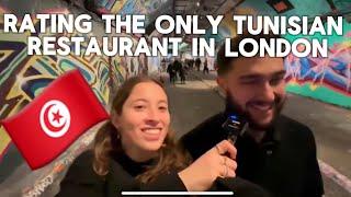 The only Tunisian Restaurant in London  Rating !