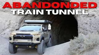 Exploring An ABANDONDED Train TUNNEL | 2023 Colorado ZR2