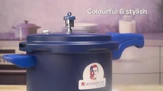 Sanjeev Kapoor's Wonderchef | HealthGuard  5L Pressure Cooker Blue