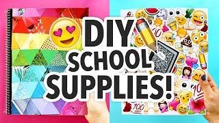 DIY SCHOOL SUPPLIES TO MAKE WHEN YOU’RE BORED ~ BACK TO SCHOOL 2017 | @karenkavett