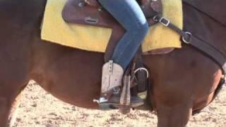 Rider Positioning in  Barrel Racing