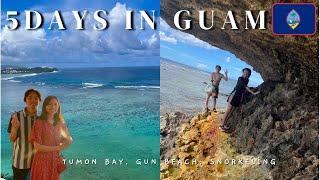 GUAM VLOG (USA)  Tumon Bay, Gun Beach️ Westin Resort, Snorkelling  | Travel Vlog